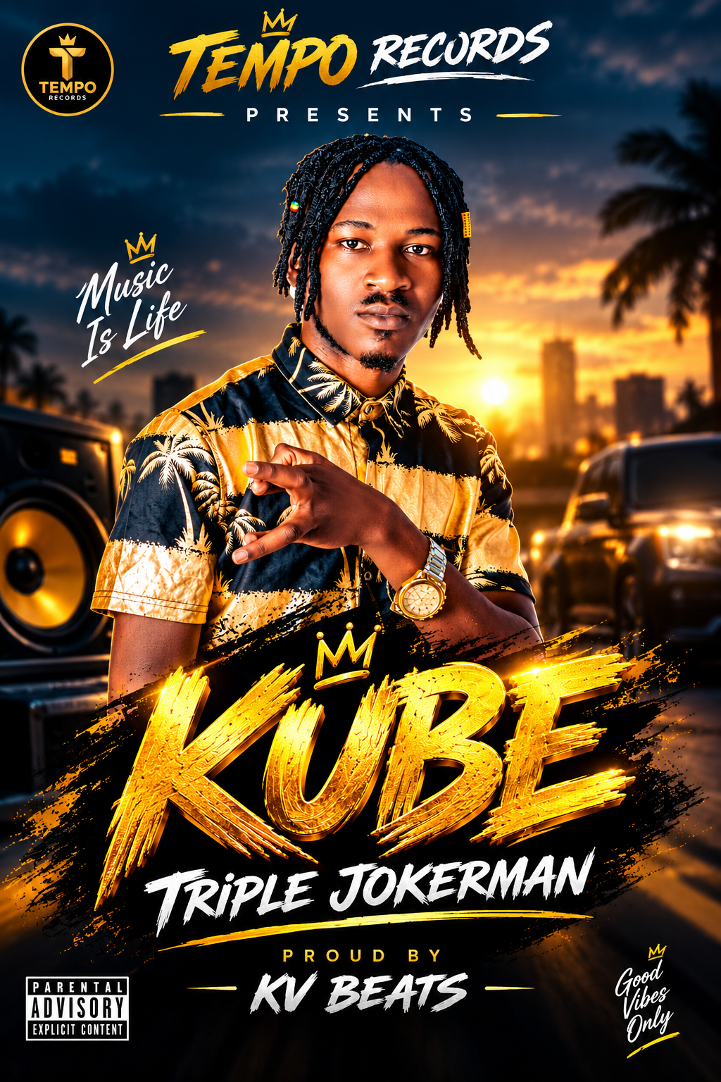 KUBE by TRIPLE JOKERMAN Ft Kv Beats